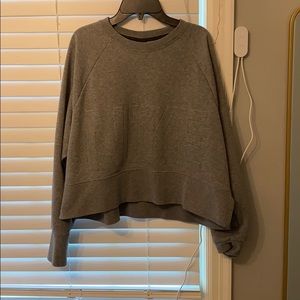 Nike cropped sweatshirt